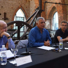 Aurelio Loureiro, Juan Ramón Lucas y Roberto Fernández. CASTRO