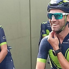 Alejandro Valverde, recuperado de la grave lesión de rodilla que sufrió la temporada pasada.