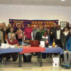 Magosto solidario de la peña barcelonista de Bembibre, que colaborará con Cruz Roja.