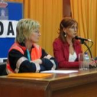 La doctora Ana Barragán y la concejala Margarita Cordero