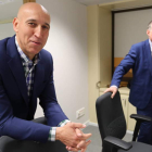 José Antonio Diez y Eduardo López Sendino, ayer en la presentación de la propuesta. RAMIRO