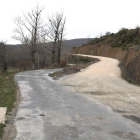 Tramo de la vía a la altura de San Martín de Valdetuéjar.