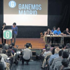 Asamblea constituyente 8Acto de la plataforma Ganemos Madrid, celebrado ayer.