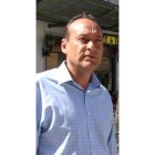 El alcalde de Molinaseca, Alfonso Arias.