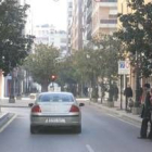 Imagen de la avenida de España, en el centro de Ponferrada