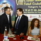 José María López Benito, Domingo Cueto y Natalia Rodriguez Picallo