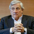 Antonio Tajani, durante la entrevista.