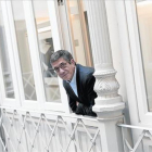El exlendakari Patxi López, aspirante a liderar el PSOE, posa para este diario en un hotel de Madrid a finales de enero.