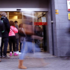 Oficina del Inem en Madrid.