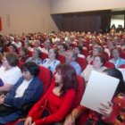 Imagen de archivo de una conferencia organizada por la asociación de fibromialgia de León