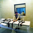 Cámara de ejecución por inyección letal en un penal de Arizona, en EEUU.
