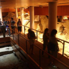 Un grupo de visitantes en la Ruta Romana en una imagen de archivo.