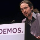 El secretario general de Podemos, Pablo Iglesias.