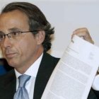 El vicepresidente del Barcelona Javier Faus.