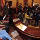 Pedro Llamas no intervino en el Pleno centrado en su reprobación