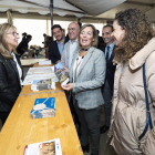 Milagros Marcos y el presidente de la Diputación de Valladolid, Jesús Jullio Carnero. R, VALTERO