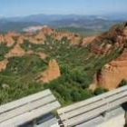 La mejora de los accesos al Mirador de Orellán es la última actuación acometida en Las Médulas