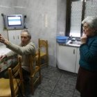 En El Castro, en Vega, no hay señal de televisión.