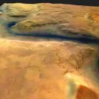 La sonda europea Mars Express ha enviado a la Tierra imágenes que demuestran la existencia de agua congelada en el polo sur del planeta rojo.