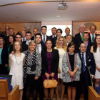 Foto de familia al finalizar el acto solemne.