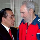 Las muestras de cariño de Castro fueron evidentes en la reunión