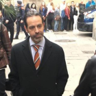 Antoni Molons ha sido trasladado al Palau de la Generalitat, tras su detención esta mañana.