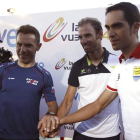 Purito, Valverde y Contador, trío español de ases en la Vuelta.