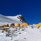 Imagen del campamento 4 del Everest, en mayo del 2018.