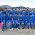 Formación del equipo del Flores del Sil que milita en la 2.ª División Provincial Infantil.