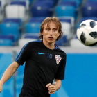 Luka Modric ha tirado de Croacia hasta meter a su selección en su primera final de un Mundial. RITCHIE