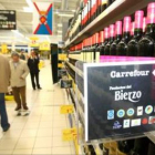 El hipermercado Carrefour de El Rosal ya ha promocionado los productos del Bierzo