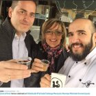 Fotografias colgadas en twitter de leoneses que participaron en la iniciativa nacional para subir fotografías con café de comercio justo. DL