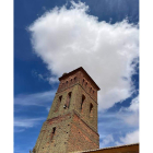 La imponente torre de la iglesia de Santa Eulalia, en Villacintor, que se eleva 30 metros y fue torre vigía de la zona. Es una de las más importantes del país. S. V. P.