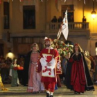 Recreación en León de la ceremonia de coronación de Alfonso VII