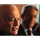 El secretario general de la Liga Árabe, Nabil al-Arabi.