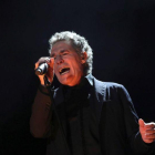 El cantante Miguel Rios durante el concierto que ha ofrecido esta noche en el WiZink Center de Madrid