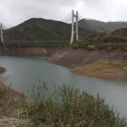 Imagen del embalse de Barrios de Luna, la semana pasada. RAMIRO