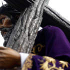 El Jesús Nazareno de León sale a la calle hoy por primera vez. FERNANDO OTERO