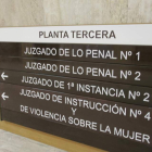 Imagen de archivo de la antesala del Juzgado de Violencia de Género. NORBERTO