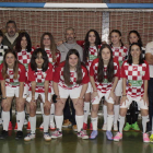 Formación del Cistierna que milita en la 1.ª División Provincial Femenina. CAMPOS
