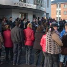 El padre de la joven asturiana asesinada leyó un comunicado el domingo en Degaña.