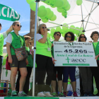 La junta local dedica esta recaudación histórica a todos aquellos que luchan contra la enfermedad y eleva un emocionado recuerdo para los que ya no están.
