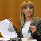 La portavoz del PSOE, María Eugenia Gancedo.