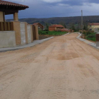 Una de las calles urbanizadas con el plan provincial de obras. DL