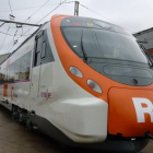 Imagen que difunde Renfe de un tren de Rodalies sin grafitis.