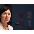 La comisaria de justicia y protección del consumidor, Vera Jourová. /
