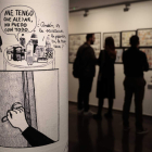 Exposición sobre el trabajo del hogar y cuidados.  ANA ESCOBAR