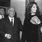 Carlo Ponti y Sofía Loren, en una imagen de archivo