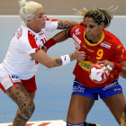 La canaria Marta Mangué volvió a ejercer de directora del juego de las Guerreras.
