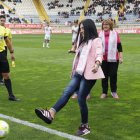 El partido disputado en el Reino fue a favor del cáncer de mama. MARCIANO PÉREZ